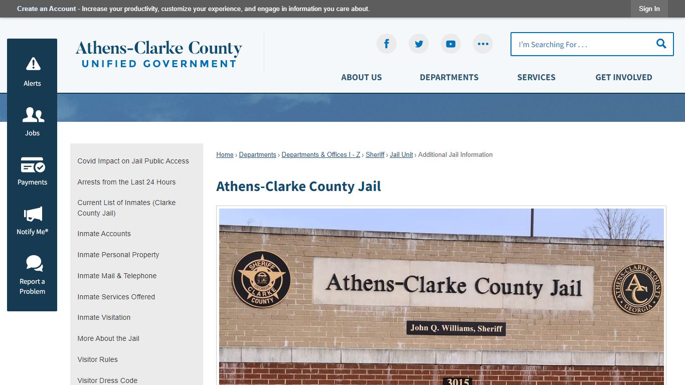 Athens-Clarke County Jail | Athens-Clarke County, GA - ACCGov